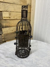 Cork Storage Cork Cage Bottle Shape Wine 14’H x 4.5’W Latch On Bottom (No corks)