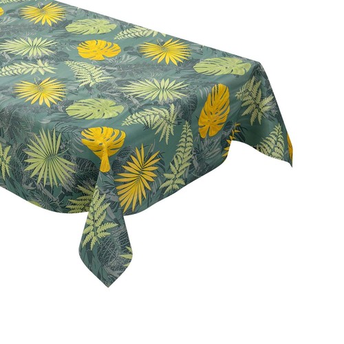 Mantel Hule Verde Monstera Jungla Follaje C141774 Ovalado Rectangular Redondo - Afbeelding 1 van 4