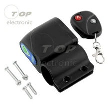 Wireless Alarm Lock Bicycle Bike Security System With Remote Control Anti-Theft