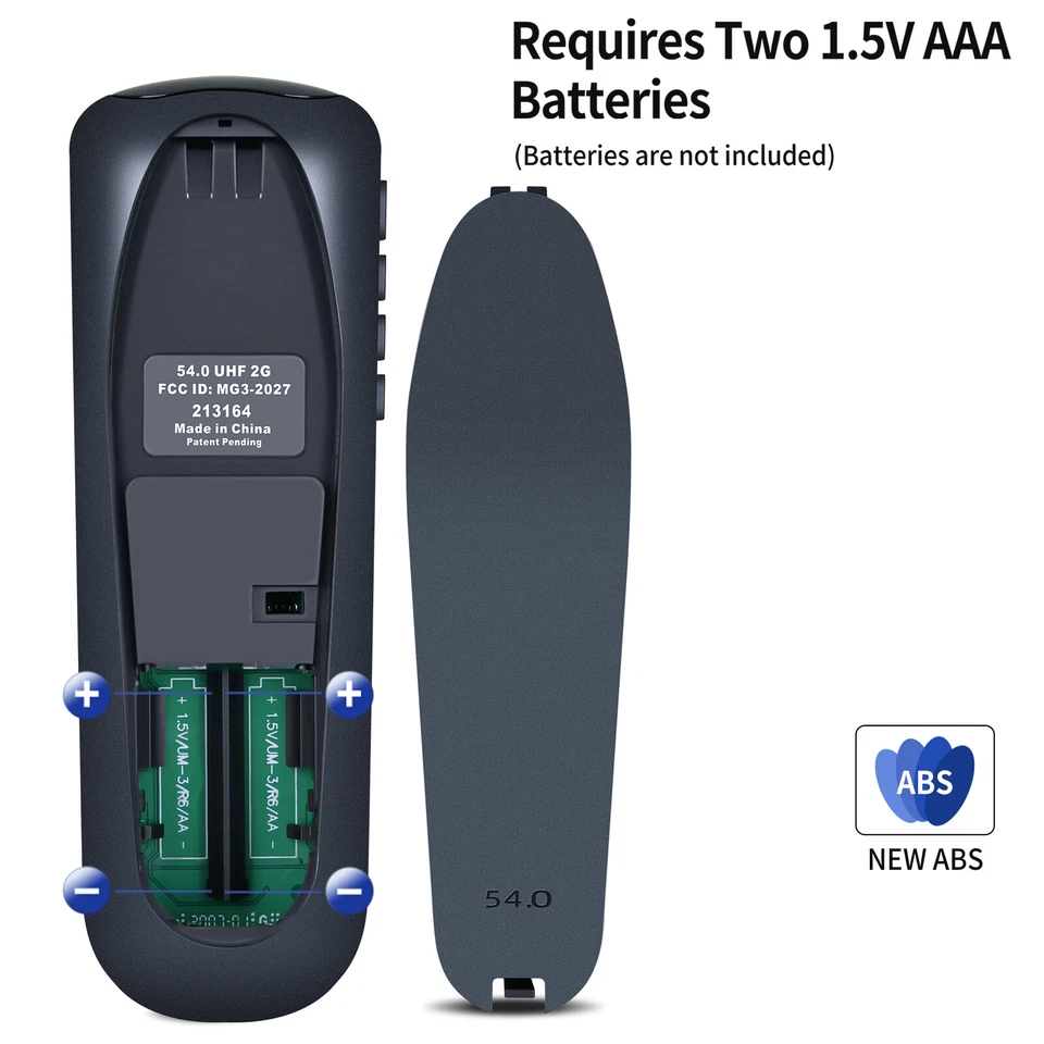 Replacement Remote Control for Dish Network 54.0 HOPPER Satellite Receiver Voice - Image 3 of 4