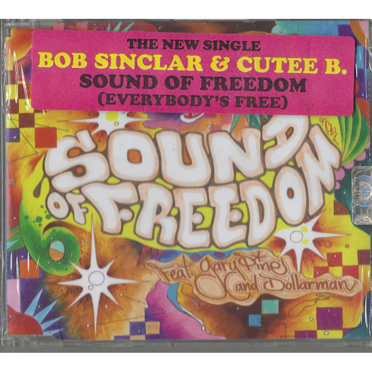 Sinclar Feat. Pine, Dollerman CD 'S Single Sound Of Freedom / 1739039 Sealed