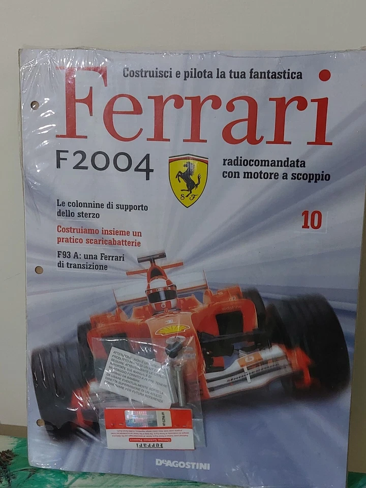 ferrari f2004 deagostini N. 15 ,8 ,23 ,10 ,22 ,3. - Immagine 4 di 4