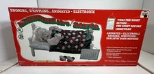 TELCO MOTION-ETTES SLEEPING MRS. SANTA SNORING WHISTLING BOX watch Video