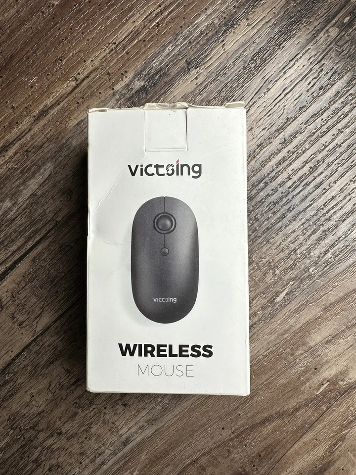 Victsing 2.4G Silent Slim Wireless Mouse Cordless Quiet Mice USB Receiver for PC - Image 4 of 4