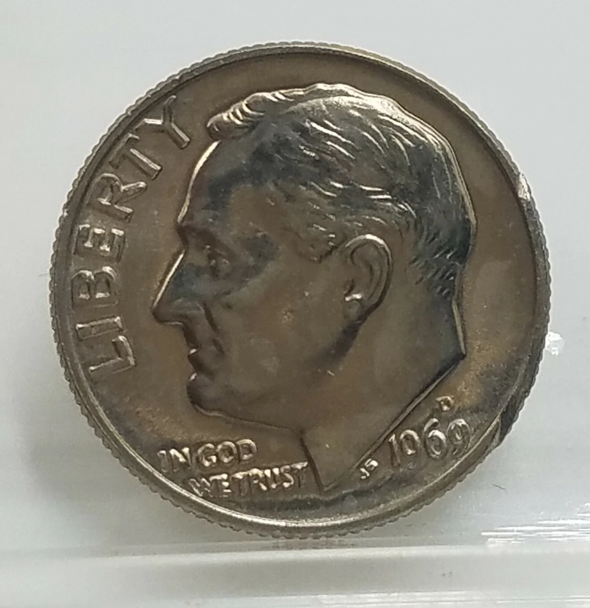1969 D Roosevelt Dime Struck On Penny Planchet Error The, 50 OFF