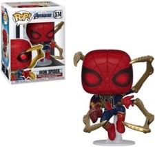 Figura Funko Pop Marvel Avengers Endgame Iron Spider Nano Gauntlet #574 nueva en caja