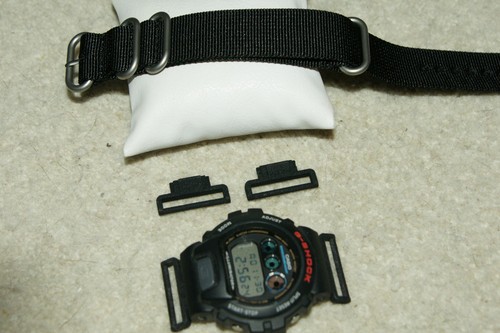 NATO Cinturino Orologio Resistente \u0026 compatibile con Casio 16mm 24mm  ADATTATORI Strumento | eBay