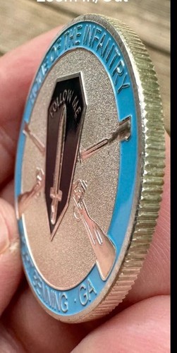 United States 🇺🇸 Army Infantry Challenge Coin - Picture 2 of 4