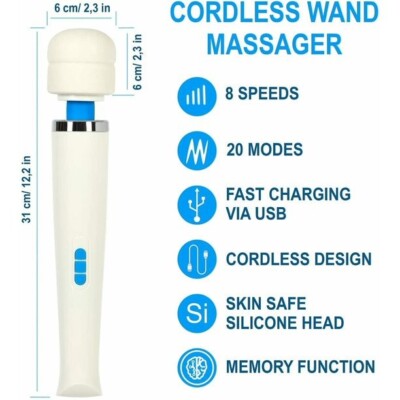 Hitachi Magic Wand Hv-270 Rechargeable Original Vibrating Personal Massager  | eBay