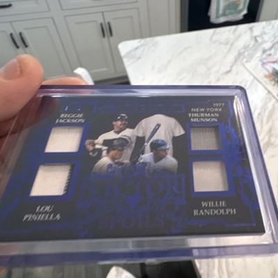 Leaf 2023 In The Game Used To the Victor Spoils VS-16 Yankees Memorabilia