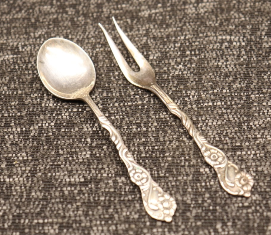 Vintage Nils Johan Extra PR NS ALP Silverplate Sweden Demitasse