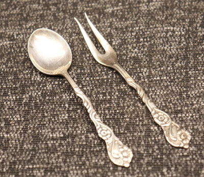 Vintage Nils Johan Extra PR NS ALP Silverplate Sweden Demitasse