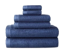 Home Expressions 6-pc. Solid Bath Towel Set