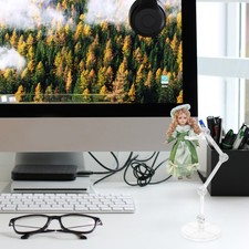 4 Pcs Plastic Display Accessory Figure Holder for Model Doll Stand