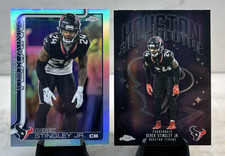 2025 Topps Chrome, DEREK STINGLEY JR. Silver All Chrome HOUSTON TEXANS