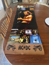 AC/DC Poster Angus Young Rare Vintage Door Poster 21x62