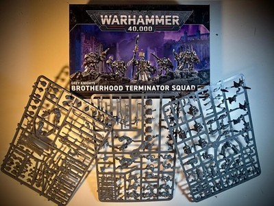 Grey Knights Brotherhood/Paladins Terminatoren   BNOS Bits Multilisting   WH40K