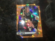2024 Panini Prizm WNBA - Kate Martin #126 Orange Ice Prizm (RC)