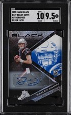 2022 PANINI BLACK AUTO-SILVER #139 BAILEY ZAPPE #/50 SGC 9.5