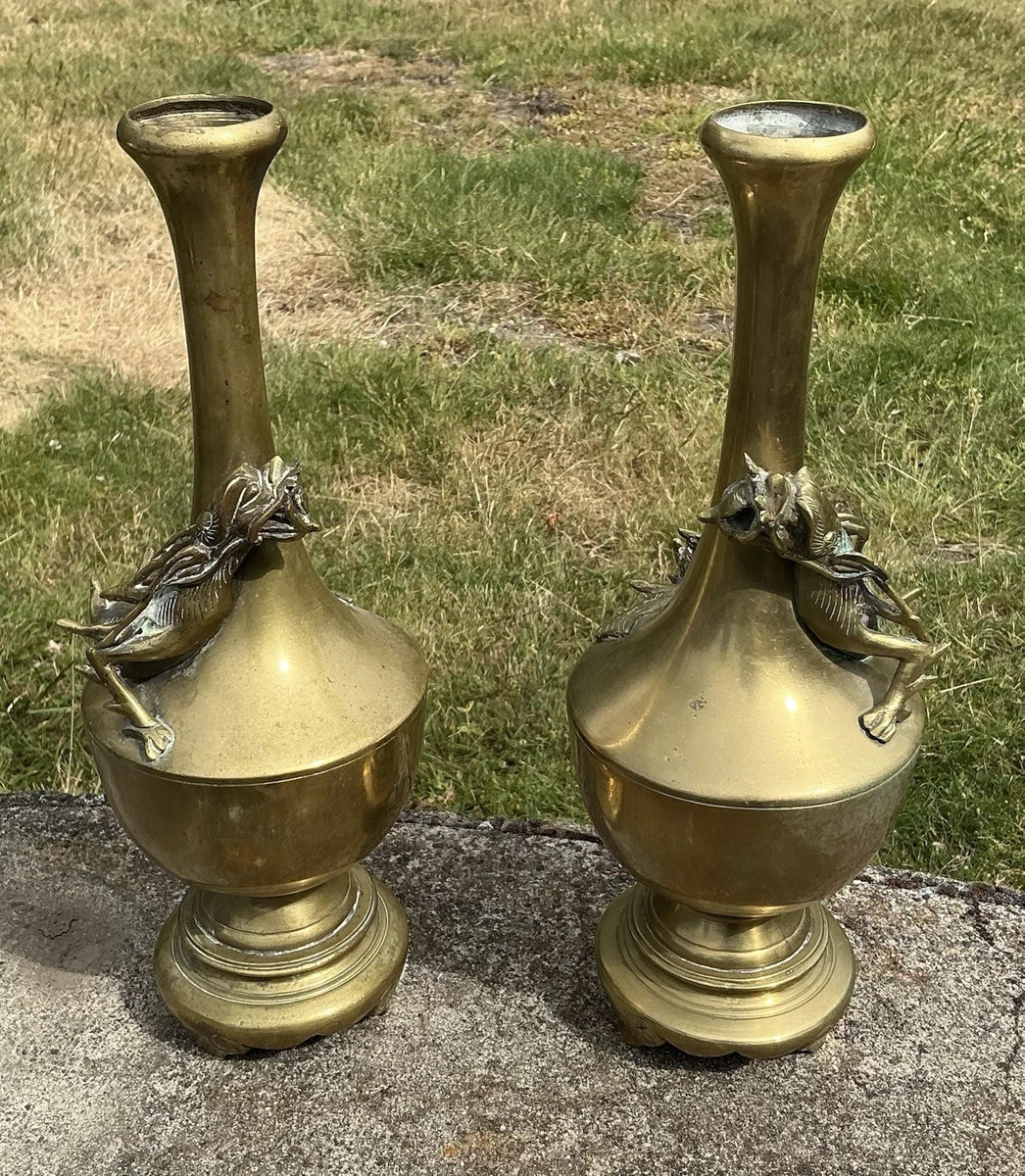 青铜1900-1940 中国古董花瓶| eBay