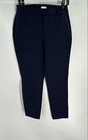 J. by J.Crew Women's Navy Blue Slim Leg Side Zip Tapered Dress Pants Size 6 — photo 2