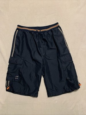 VINTAGE OTB Shorts Mens XL Pull On Cargo Windbreaker Baggy Y2K  Hiking Fishing