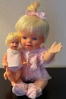 CHEERFUL TEARFUL DOLLS 60's Mattel original outfit sister set