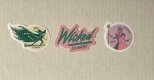 Wicked: For Good Dunkin’ Donuts Promotional Sticker Set RARE