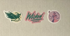 Wicked: For Good Dunkin’ Donuts Promotional Sticker Set RARE