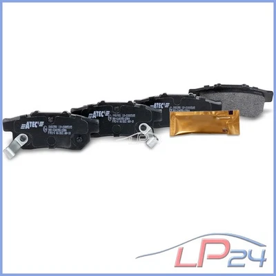 JEU DE PLAQUETTES DE FREIN ARRIÈRE POUR HONDA JAZZ 2 GD 1.2+1.4 3 GE 1.4 2004- - Photo 1/4