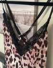 NWT  Cotton/Polyester Low-Cut Animal Print Teddie / Bodysuit, size XL  — photo 3