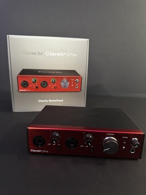 Focusrite Clarett+ 2Pre USB-C Audio Interface