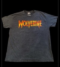Wolverine Blk T Shirt Marvel Men's M Marvel Studio X-MEN 97 Snikt 2 Sided