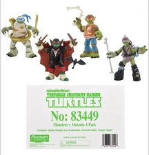 Teenage Mutant Ninja Turtles TMNT Bundle Pack Monsters & Mutants Playmates Toys