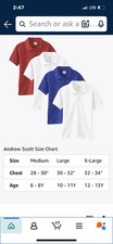 4 Andrew Scott School Uniform Polo for Boys XL 12-13