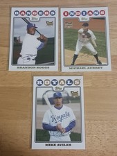 THREE 2008 Topps Update GOLD Foil Rookie Parallel MLB Baseball Cards All Listed
