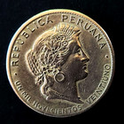 1921 Peru 20 Centavos- High Grade - — photo 1
