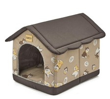 Jiupety Dog House Indoor, L Size Indoor Dog House for Medium Dog, Warm Cave