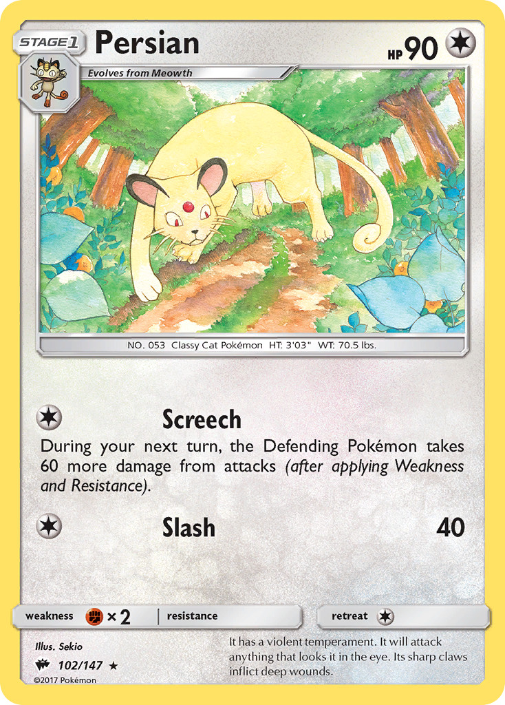 PERSIAN 102/147 BURNING SHADOWS R NM