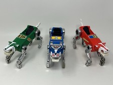 3 Voltron 1984 Green Red Blue Figure World Events Productions Incomplete Vintage