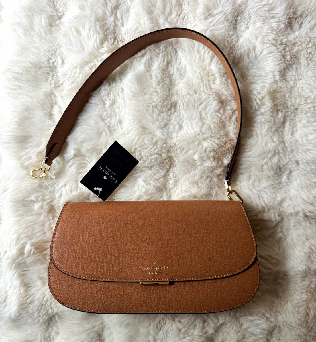 kate spade new york Leather Exterior Brown Bags & Handbags for