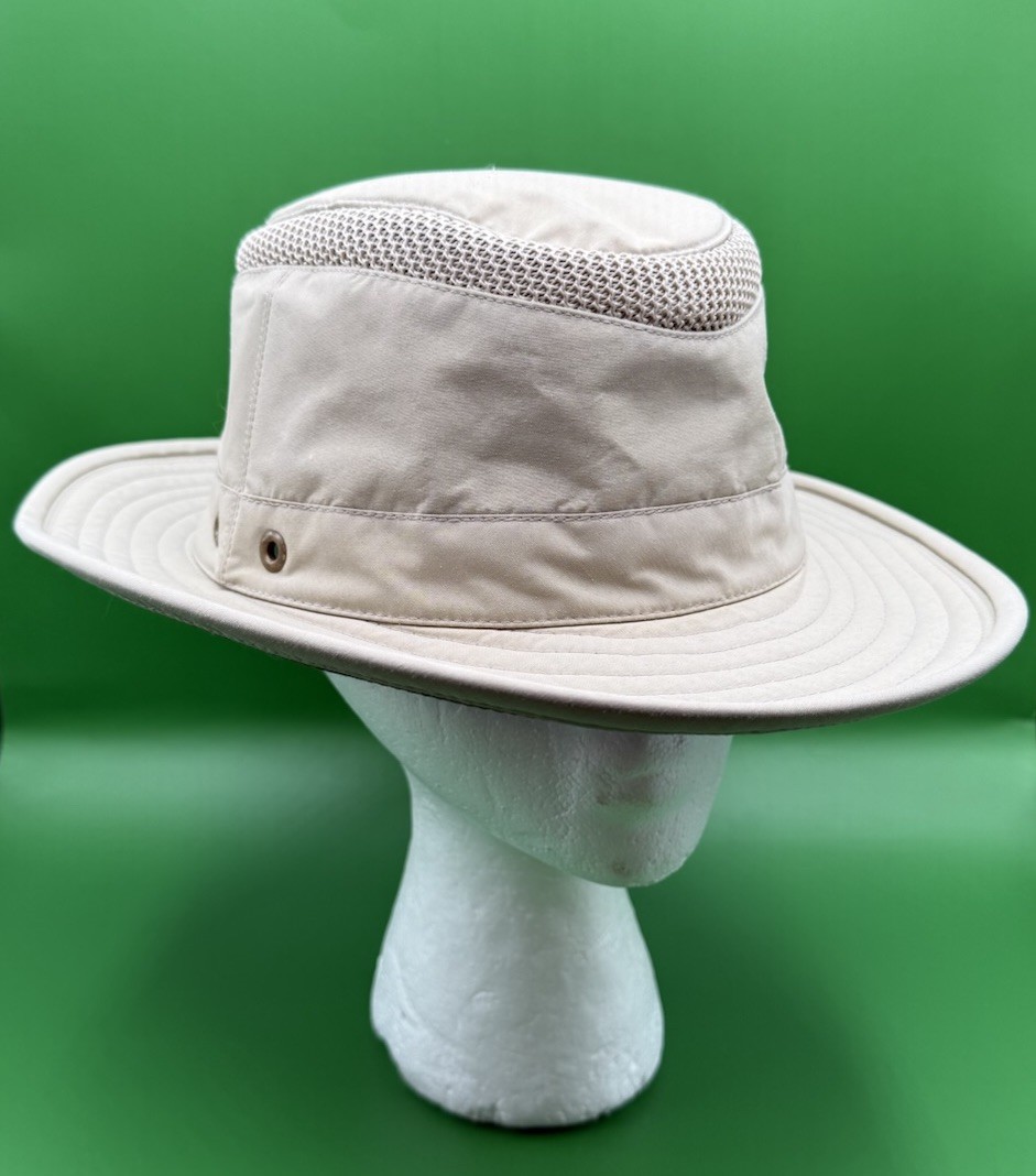 TILLEY Airflow Hat (Size 7, 22in, 56cm) Beige/Tan LTM5
