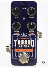 Used Electro-Harmonix EHX Pico Triboro Bridge Overdrive Fuzz Distortion Pedal