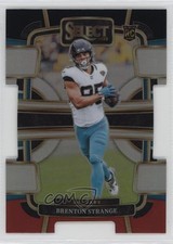 2023 Panini Select Concourse Black & Red Prizm Die-Cut Brenton Strange #45 1o8k