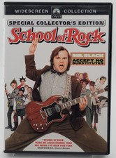 School of Rock Special Collector's Edition DVD Jack Black 2003 Comedy