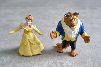 2 Walt Disney Belle Die Schöne und das Biest Bullyland Bully Made in Germany RAR - Bild 1 von 4