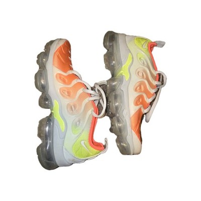 Nike Air Vapormax Plus Shoes Womens Size 6 Reverse Sunset Orange Yellow 