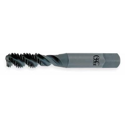 OSG 2888305 Spiral Point Tap, M6-1, Plug, Metric Coarse, 3 Flutes, TiN
