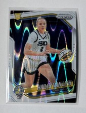 2025 Prizm WNBA Hailey Van Lith Rookie White Seismic Prizm Chicago Sky RC