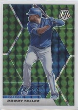 2021 Panini Mosaic Green Mosaic Prizm Rowdy Tellez #26 0a9a